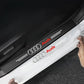 Door Sill Protectors with Logo — Front Doors, Rear Doors & Trunk