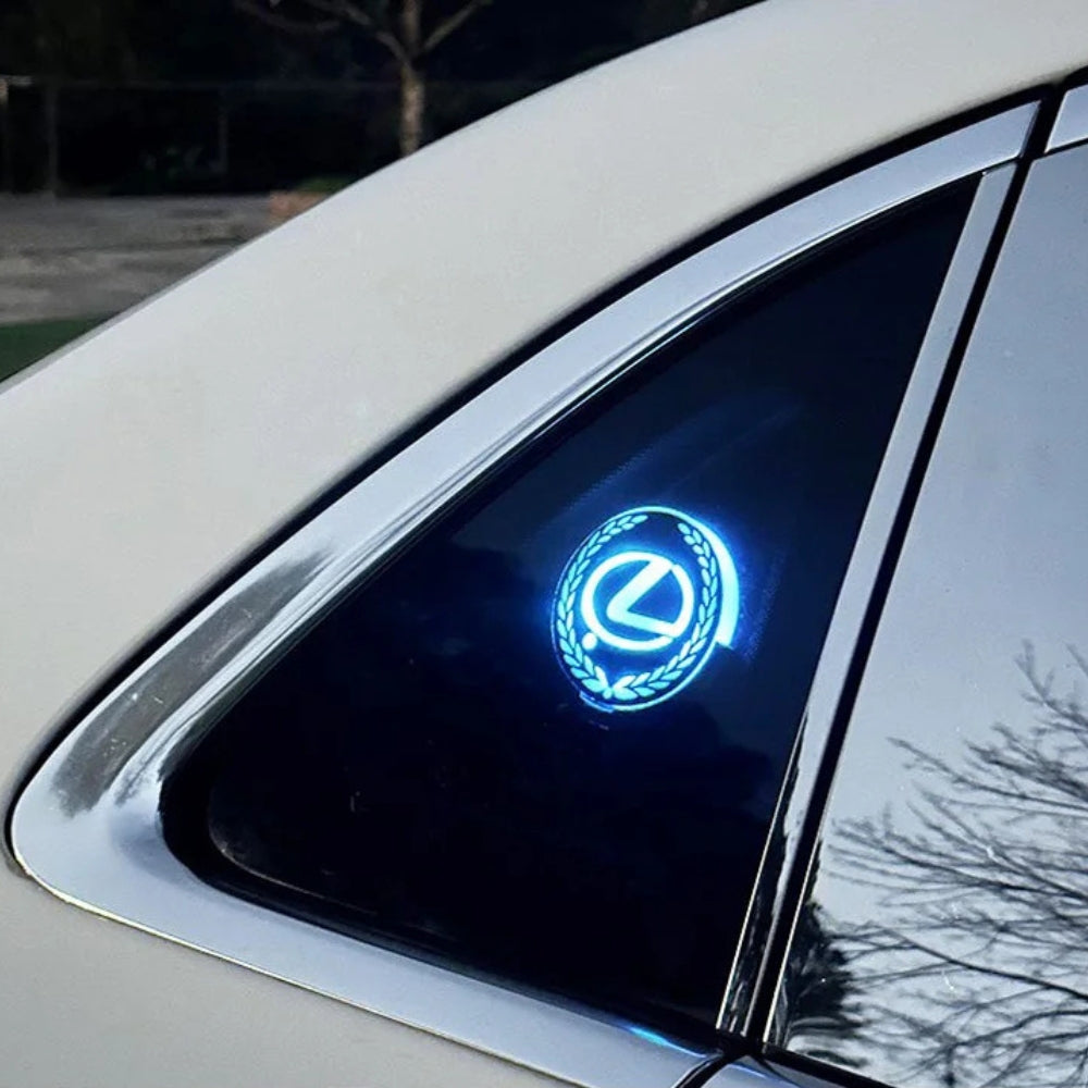 Ladattava LED-autologo – neonvaloefekti