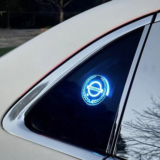 Ladattava LED-autologo – neonvaloefekti