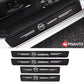 Door Sill Protectors with Logo — Front Doors, Rear Doors & Trunk