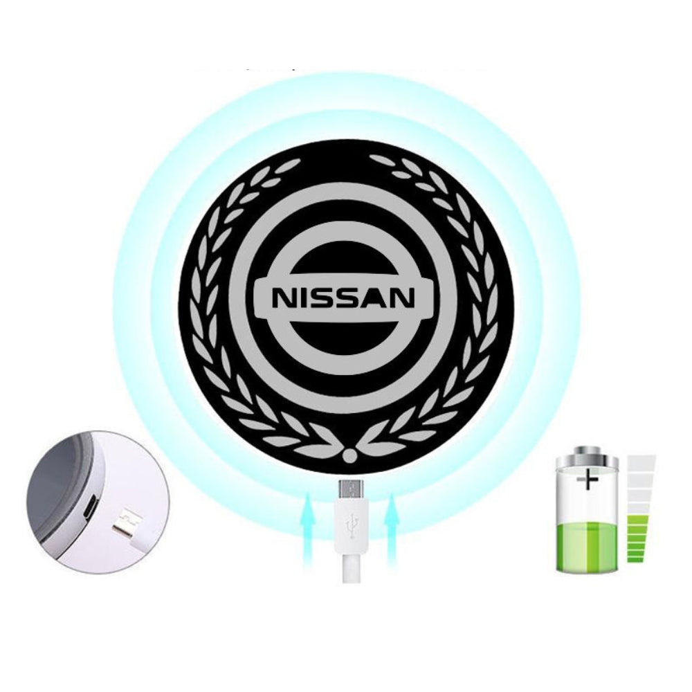 Ladattava LED-autologo – neonvaloefekti
