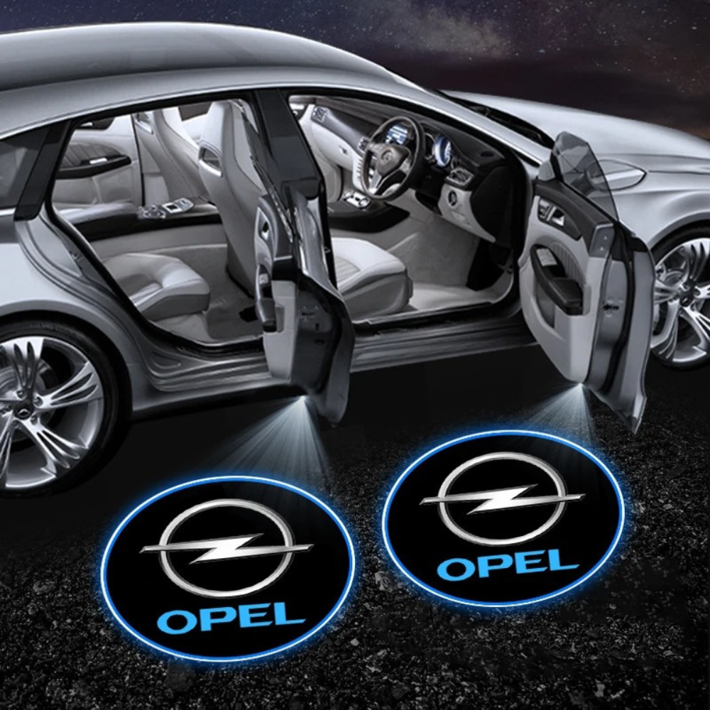 Helppo asentaa: LED-valaisimet auton oviin (2 kpl)