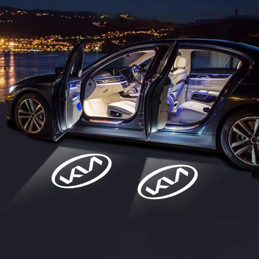 Helppo asentaa: LED-valaisimet auton oviin (2 kpl)