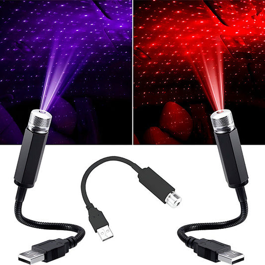 USB-virtalähteinen 12 V/24 V LED-projektori